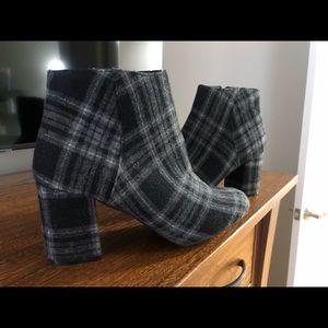 Plaid Boots
